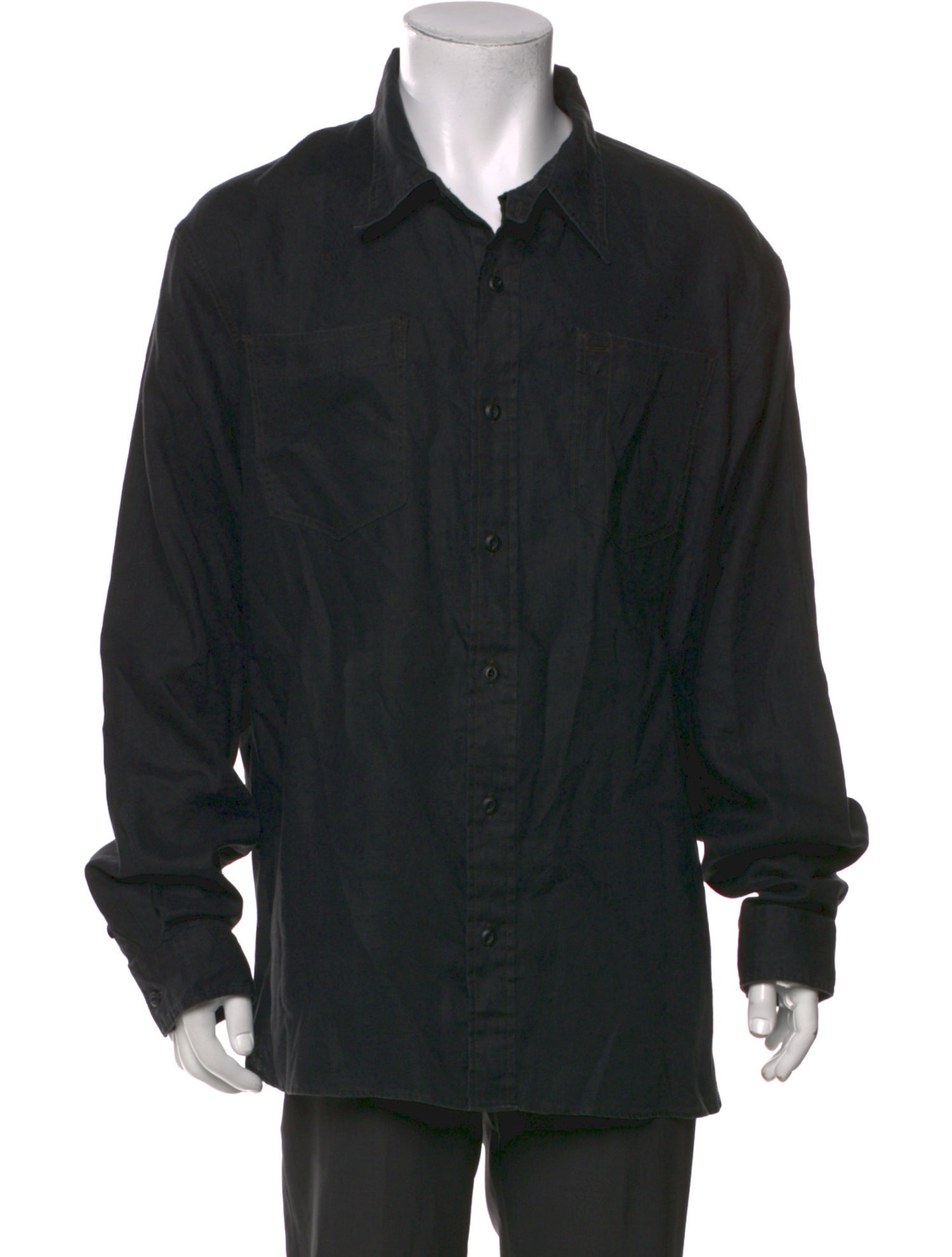 RRL & Co. Linen Long Sleeve Shirt