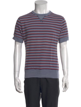 RRL & Co. Striped Crew Neck T-Shirt