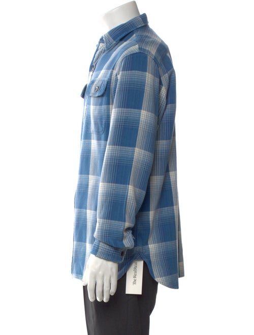 RRL & Co. Plaid Print Long Sleeve Shirt