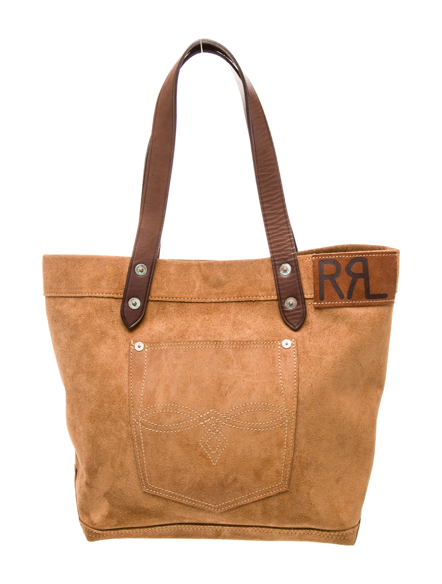 RRL & Co. Suede Tote