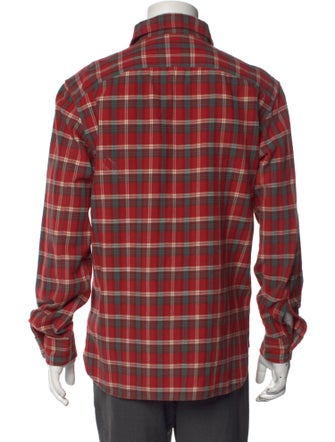 RRL & Co. Plaid Print Long Sleeve Shirt
