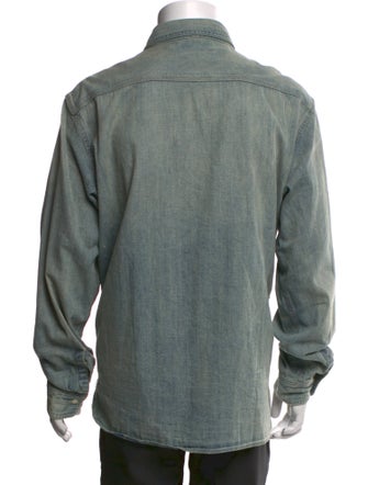 RRL & Co. Long Sleeve Denim Shirt