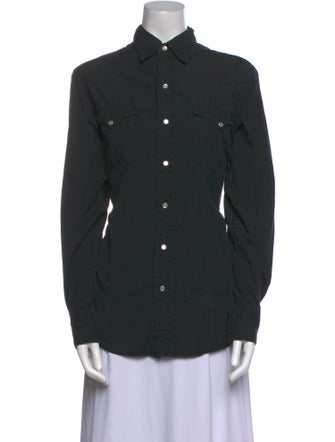 RRL & Co. Long Sleeve Button-Up Top