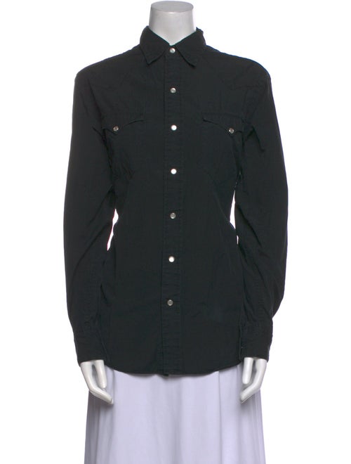 RRL & Co. Long Sleeve Button-Up Top