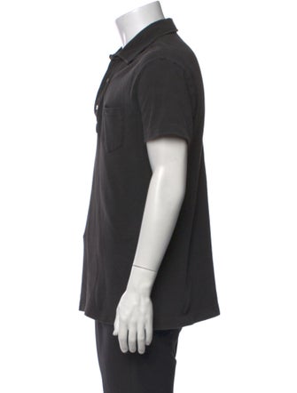 RRL & Co. Collar Short Sleeve Polo Shirt