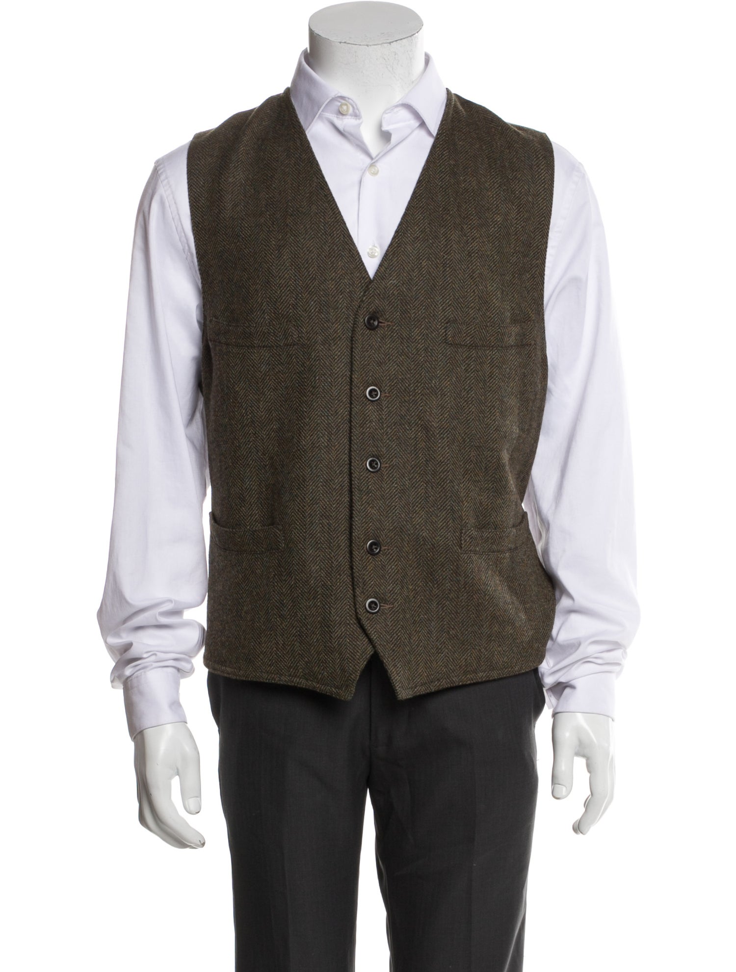 RRL & Co. Wool Suit Vest