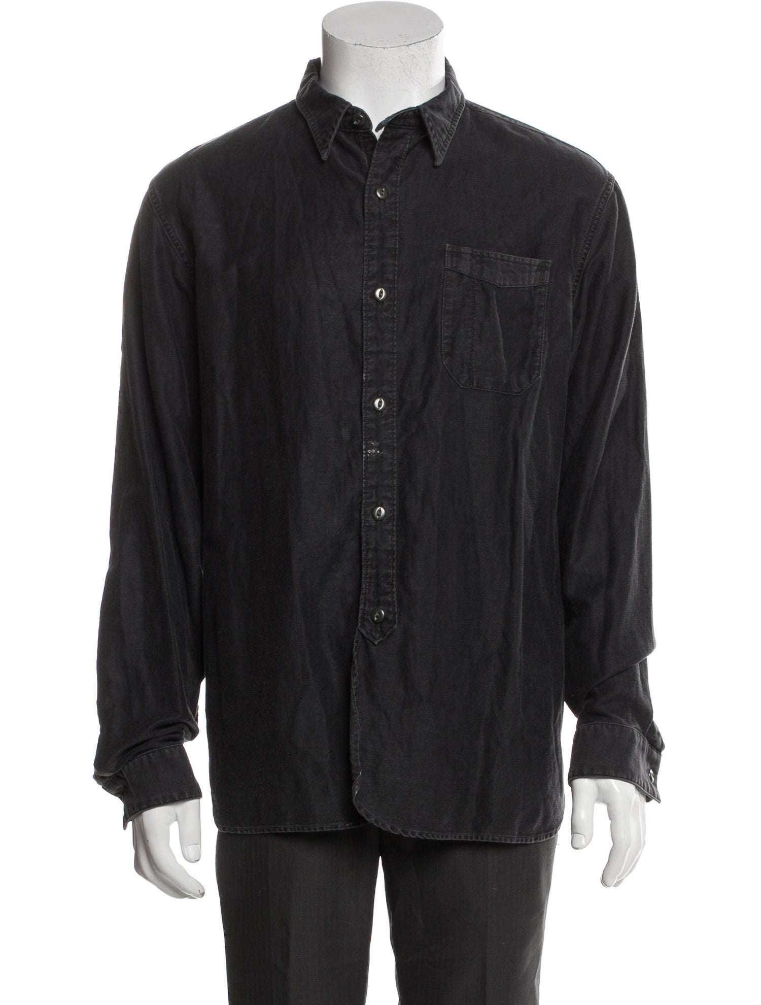 RRL & Co. Long Sleeve Denim Shirt