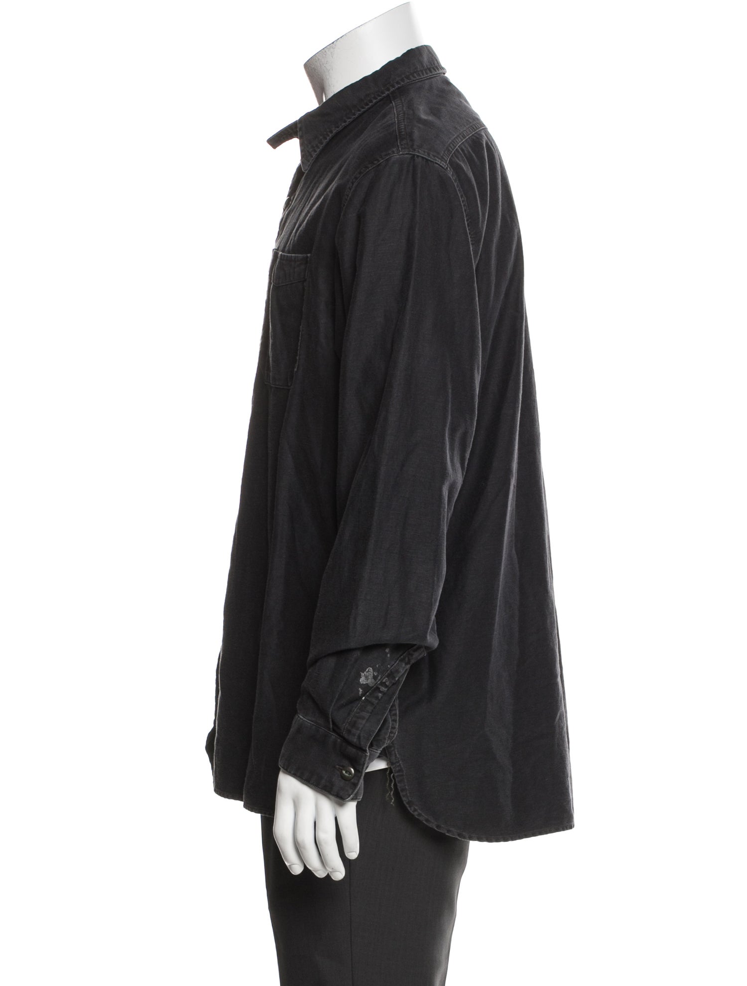 RRL & Co. Long Sleeve Denim Shirt