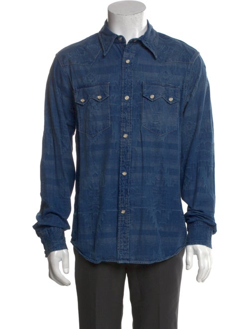 RRL & Co. Long Sleeve Denim Shirt