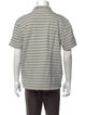 RRL & Co. Striped Collar Polo Shirt