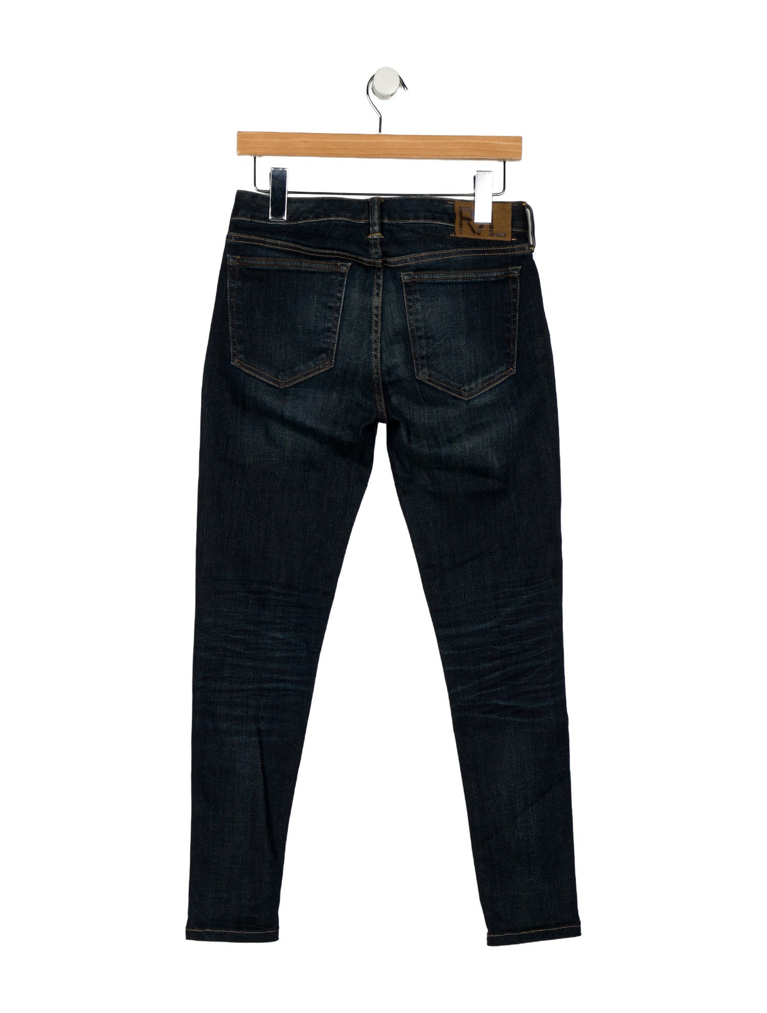 RRL & Co. Mid-Rise Skinny Leg Jeans
