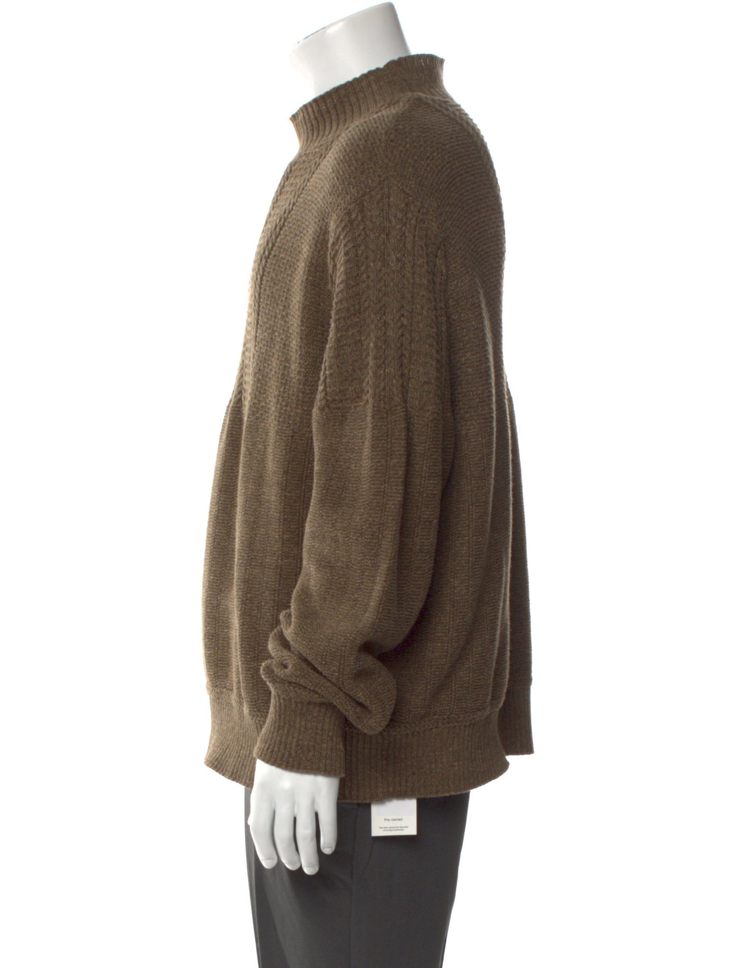 RRL & Co. Mock Neck Long Sleeve Pullover