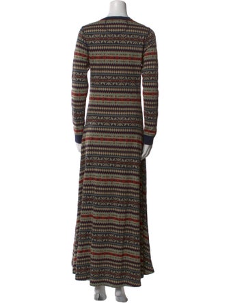 RRL & Co. Striped Long Dress
