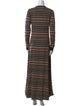 RRL & Co. Striped Long Dress