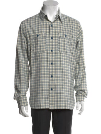 RRL & Co. Plaid Print Long Sleeve Shirt