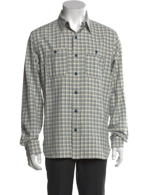 RRL & Co. Plaid Print Long Sleeve Shirt