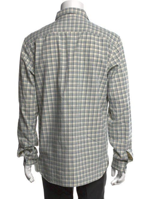 RRL & Co. Plaid Print Long Sleeve Shirt