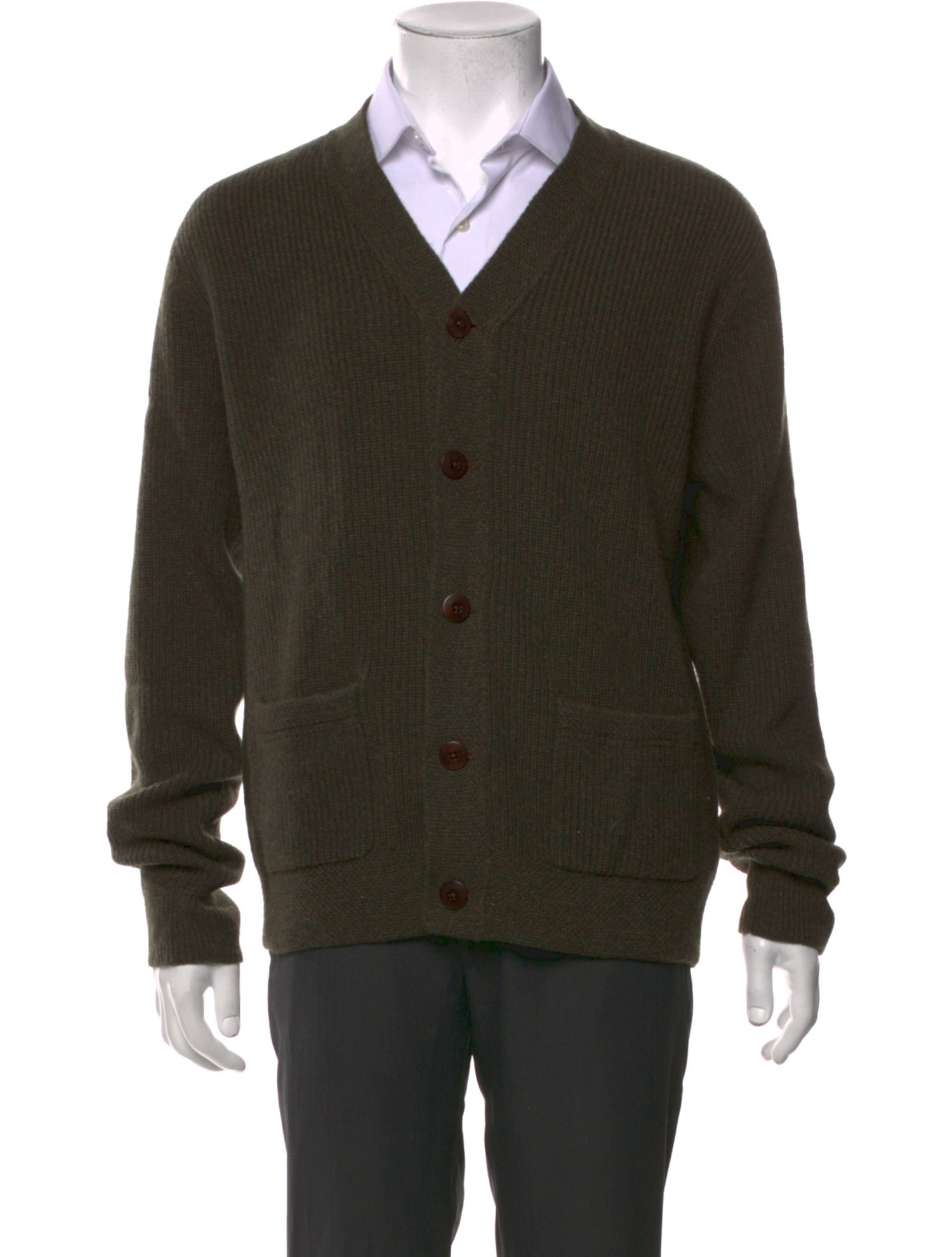 RRL & Co. Cashmere V-Neck Cardigan