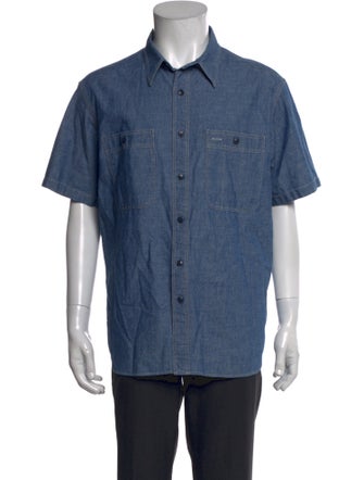 RRL & Co. Short Sleeve Denim Shirt