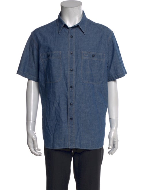 RRL & Co. Short Sleeve Denim Shirt