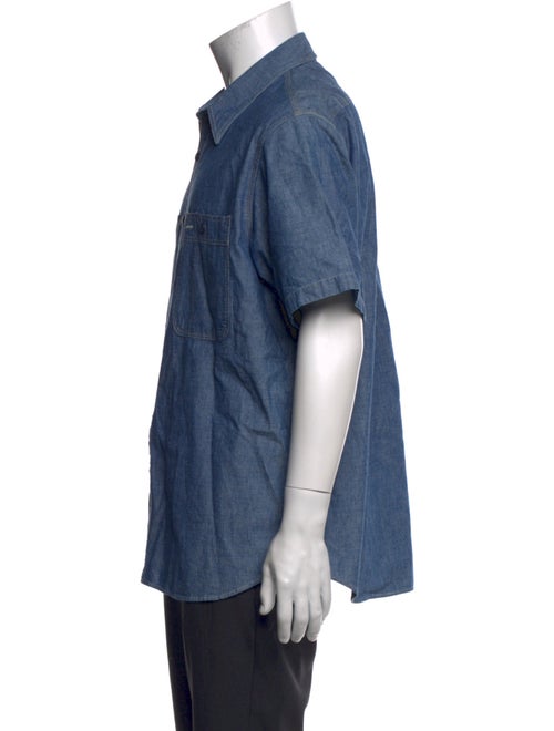 RRL & Co. Short Sleeve Denim Shirt