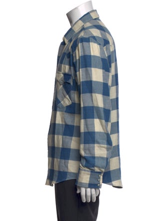 RRL & Co. Plaid Print Long Sleeve Shirt