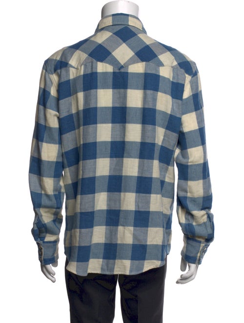 RRL & Co. Plaid Print Long Sleeve Shirt
