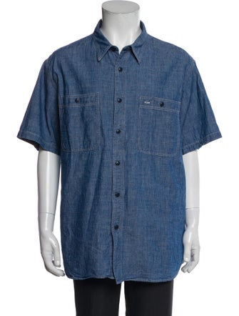 RRL & Co. Short Sleeve Denim Shirt