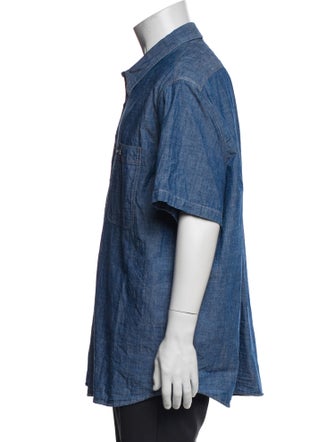 RRL & Co. Short Sleeve Denim Shirt