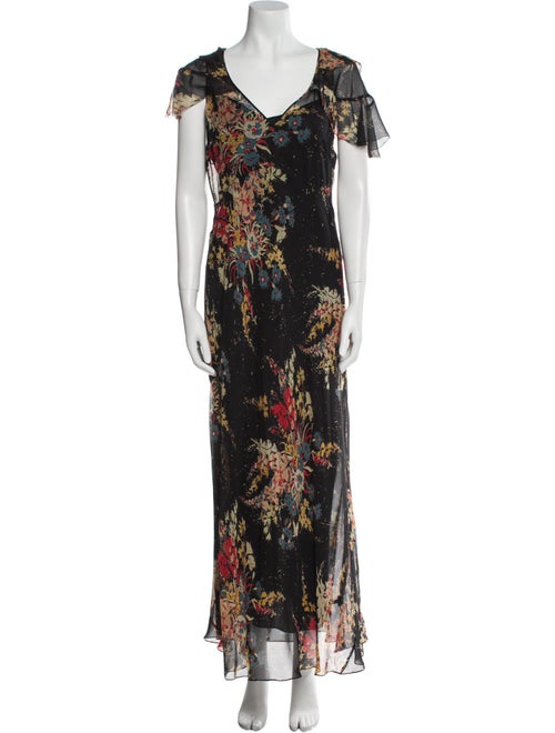 RRL & Co. Silk Long Dress