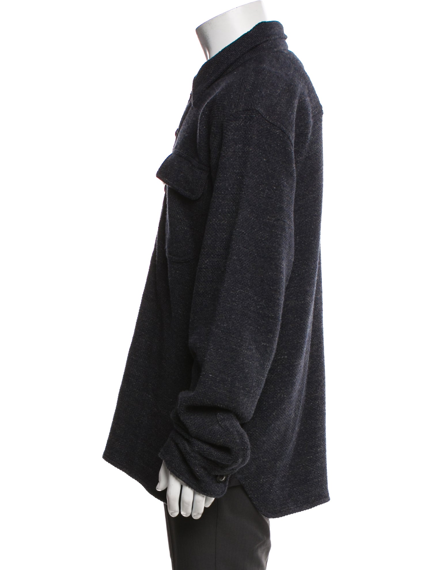 RRL & Co. Mock Neck Long Sleeve Cardigan