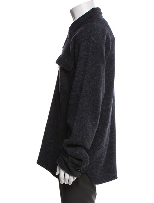 RRL & Co. Mock Neck Long Sleeve Cardigan