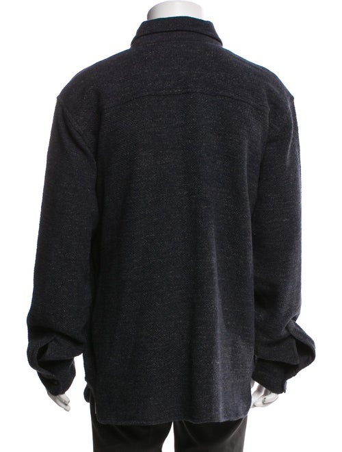 RRL & Co. Mock Neck Long Sleeve Cardigan