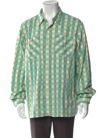 RRL & Co. Plaid Print Long Sleeve Shirt