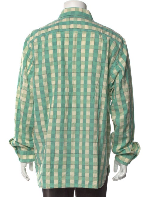 RRL & Co. Plaid Print Long Sleeve Shirt