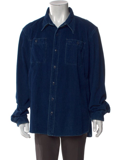 RRL & Co. Long Sleeve Denim Shirt