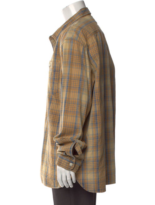 RRL & Co. Plaid Print Long Sleeve Shirt