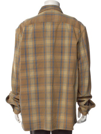 RRL & Co. Plaid Print Long Sleeve Shirt