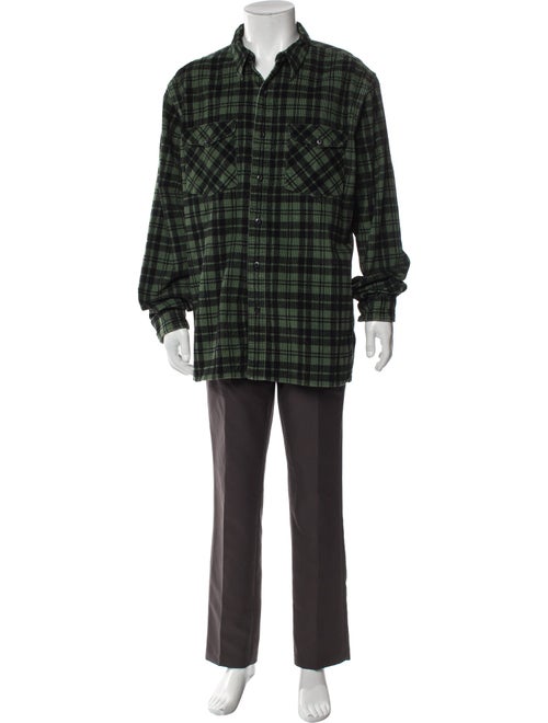 RRL & Co. Plaid Print Long Sleeve Shirt