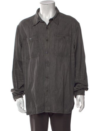 RRL & Co. Long Sleeve Denim Shirt