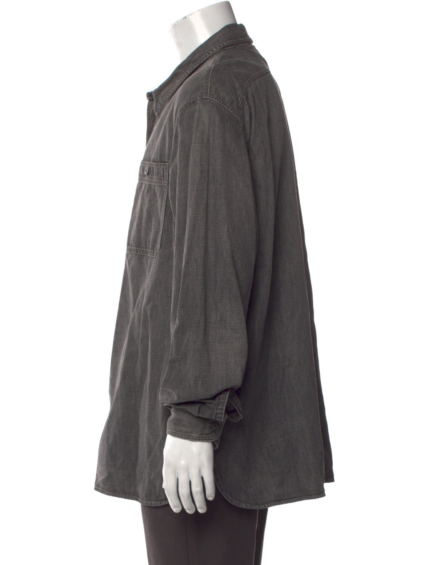 RRL & Co. Long Sleeve Denim Shirt