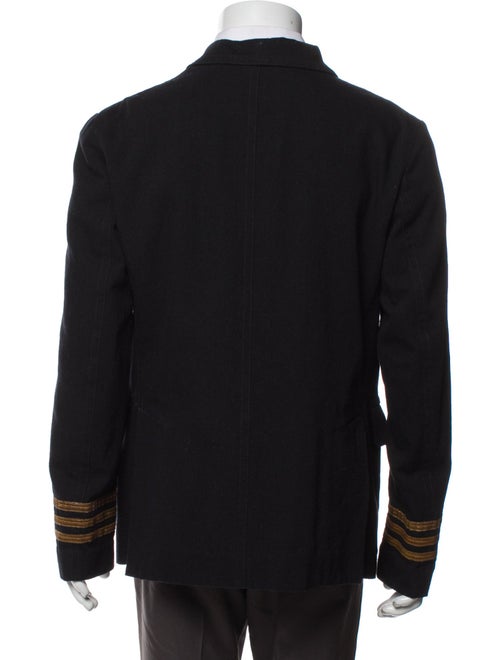 RRL & Co. Striped Peacoat