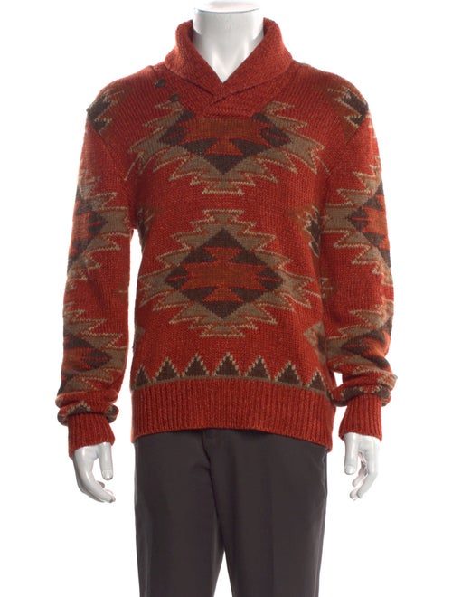 RRL & Co. Linen Printed Pullover