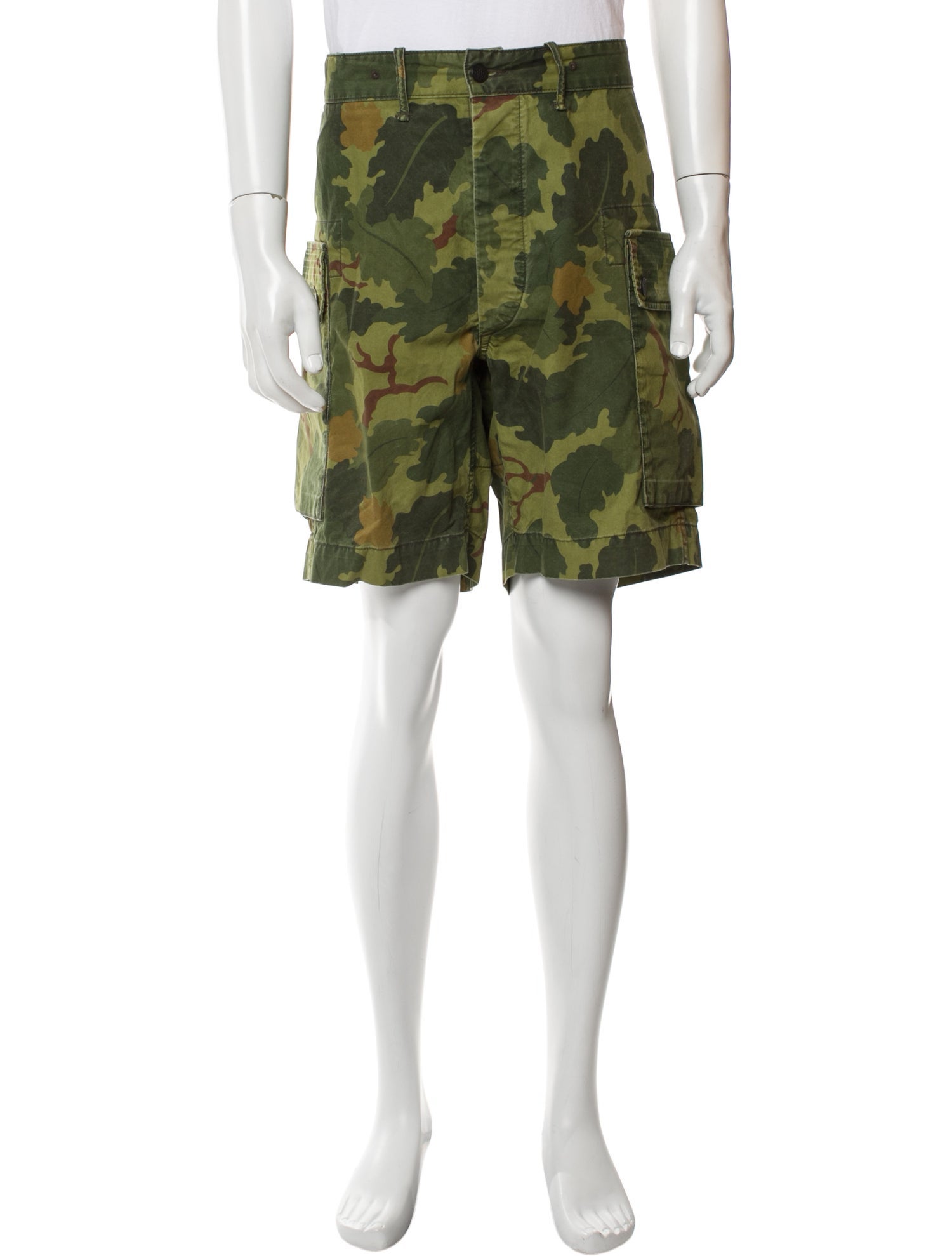 RRL & Co. Printed Cargo Shorts