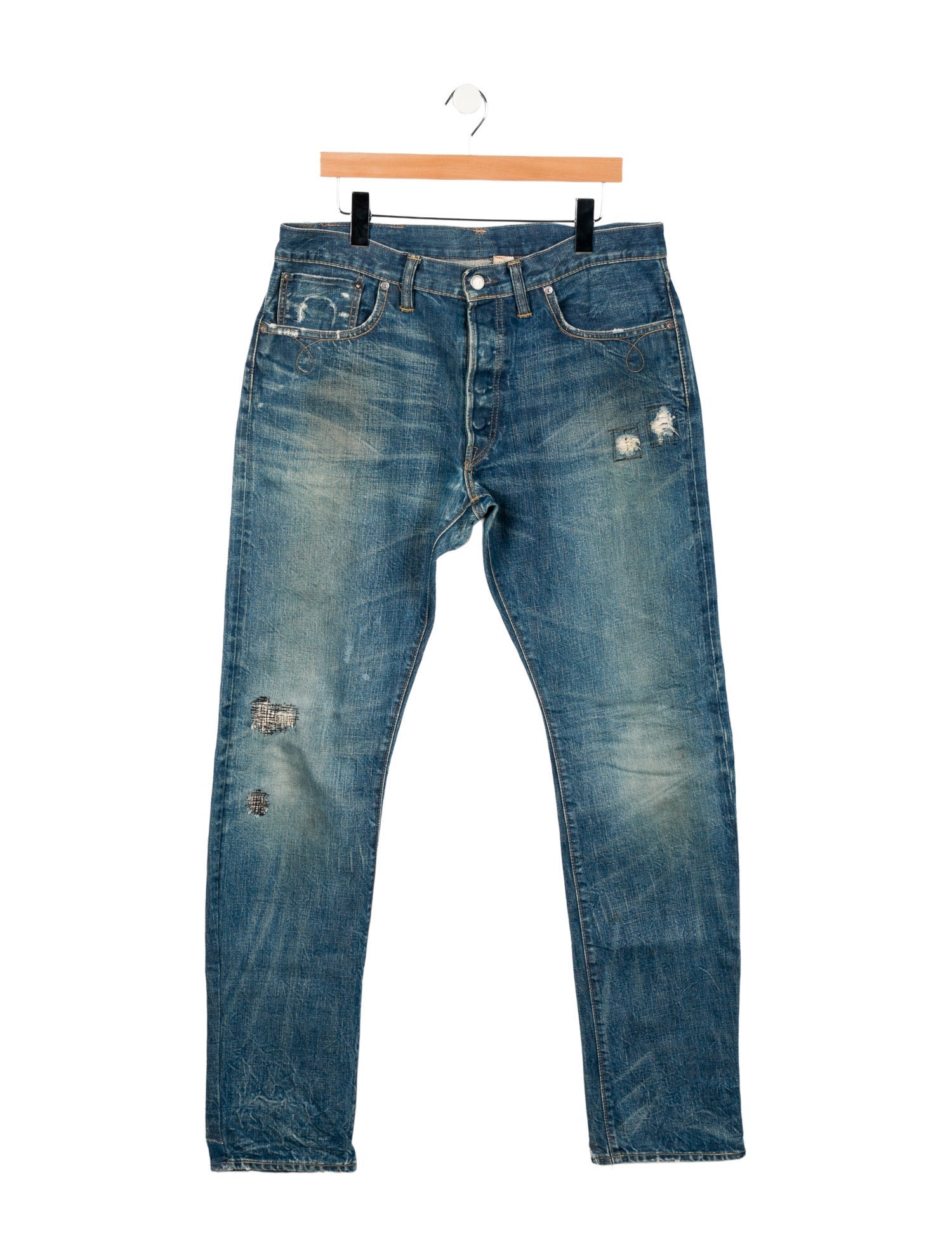 RRL & Co. Skinny Jeans