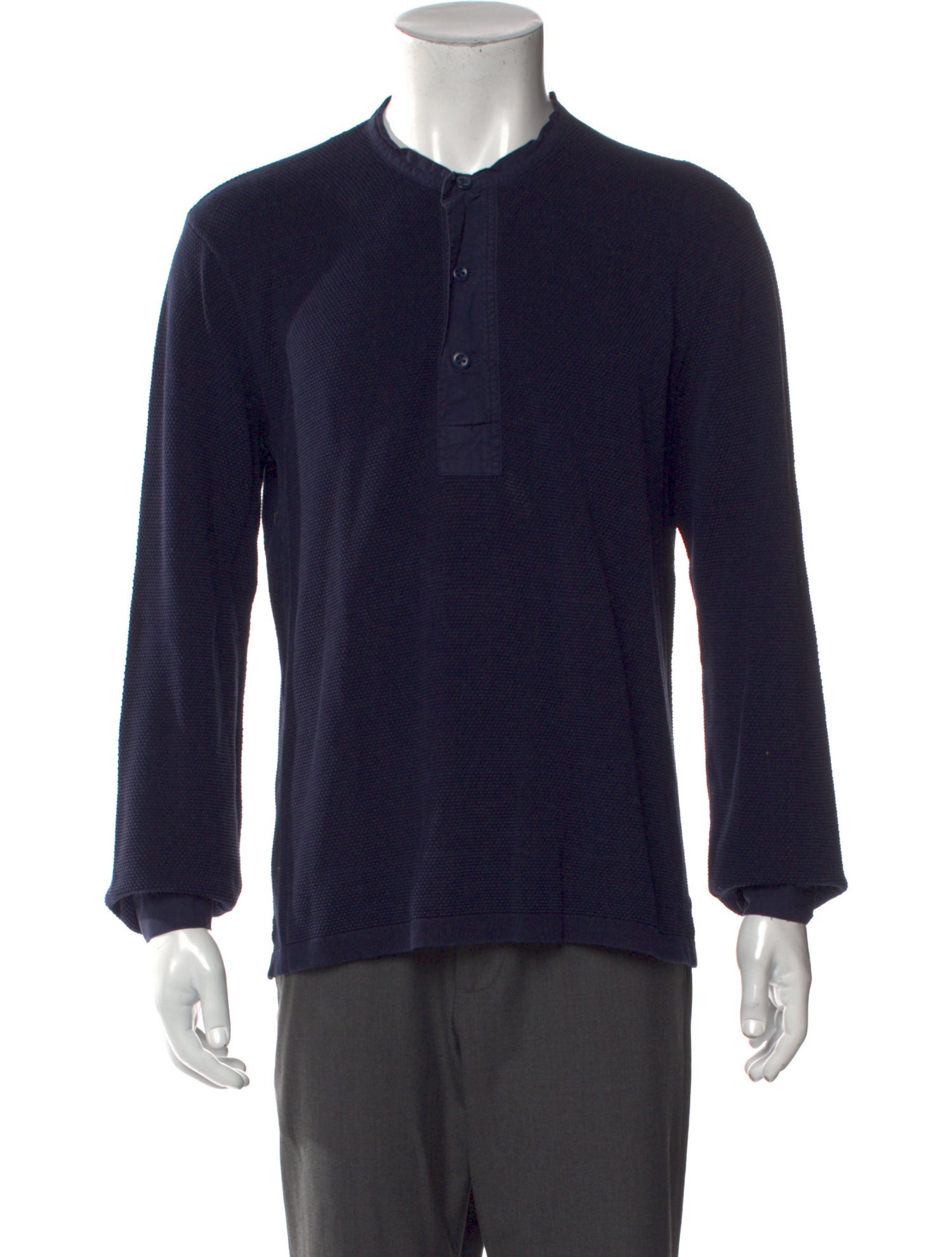 RRL & Co. Crew Neck Long Sleeve Henley