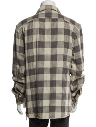 RRL & Co. Plaid Print Long Sleeve Shirt