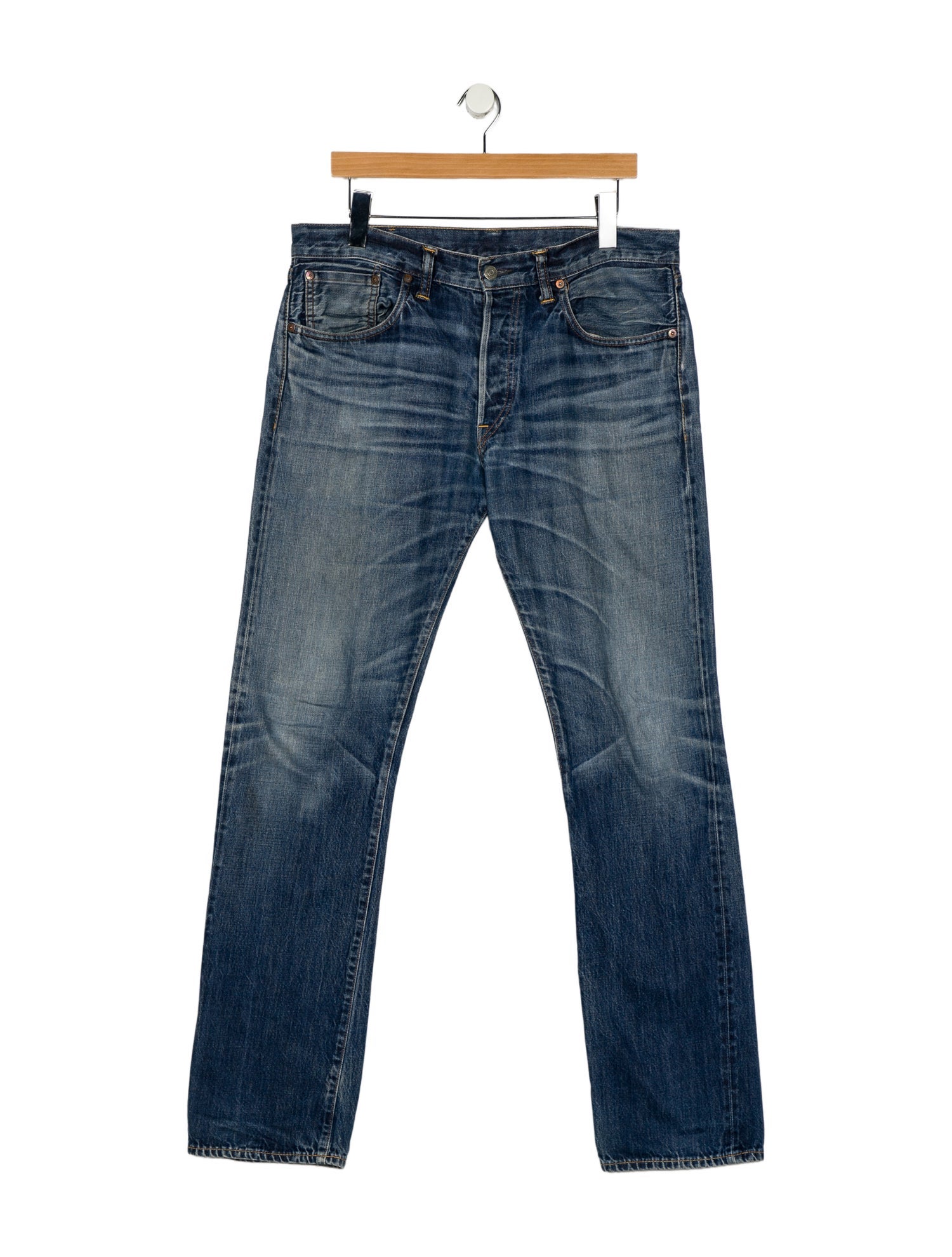 RRL & Co. Straight-Leg Jeans