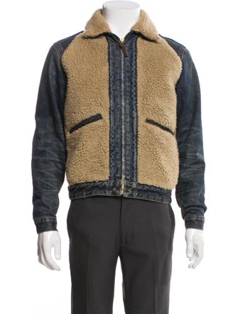 RRL & Co. Colorblock Pattern Jacket