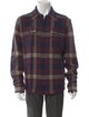 RRL & Co. Wool Plaid Print Shirt